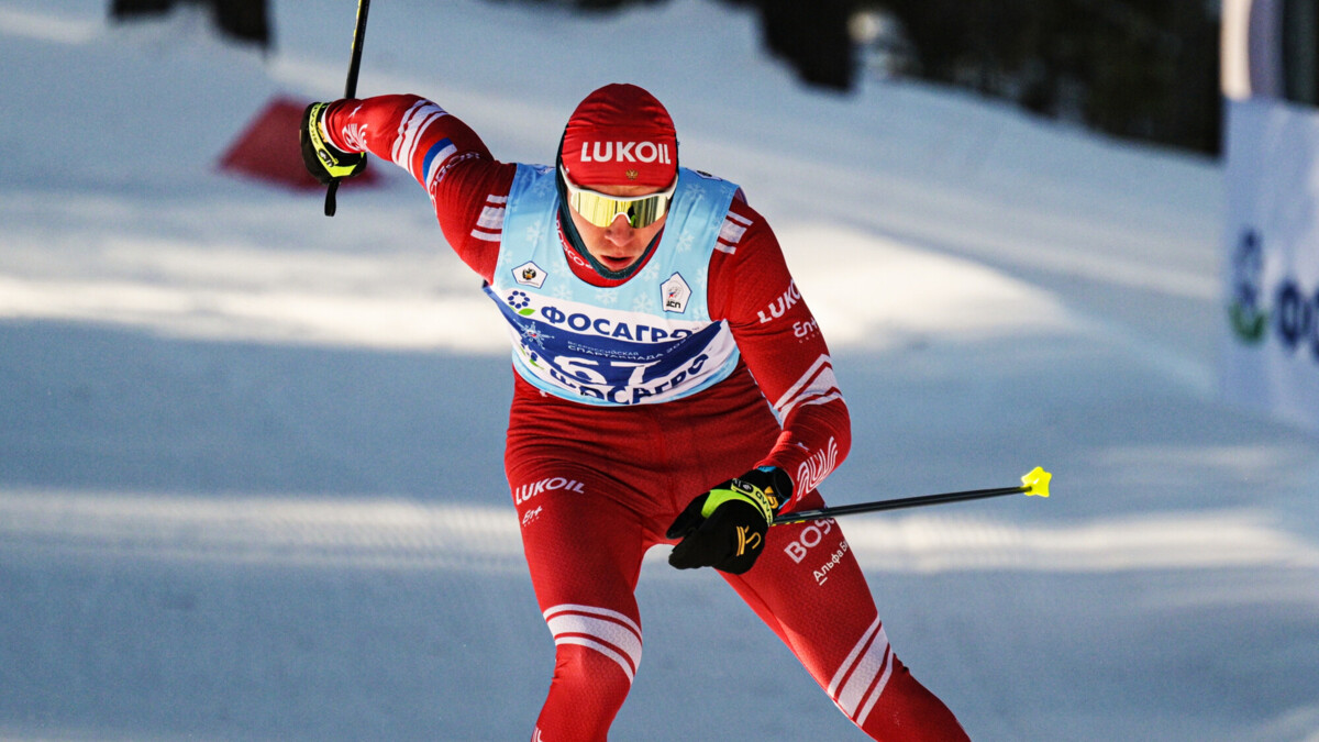 Лыжники Большунов и Коростелев одержали победу в мужском командном спринте на Спартакиаде сильнейших