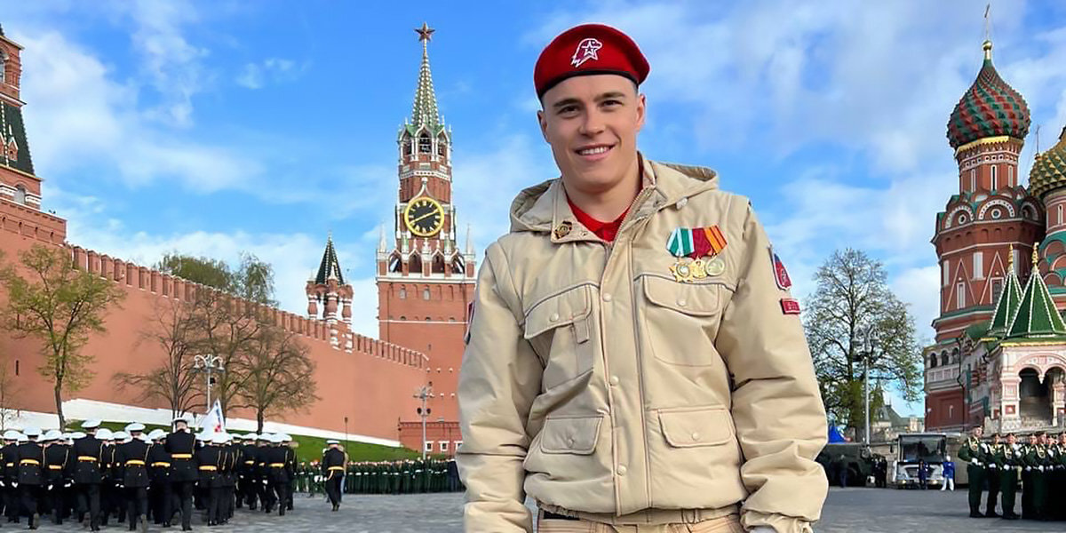 Нагорный возглавил расчет «Юнармии» на Параде Победы на Красной площади
