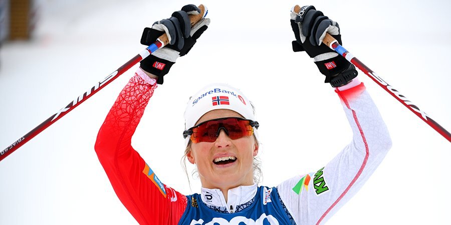 Йохауг завоевала золото в скиатлоне на ЧМ, Сорина — восьмая