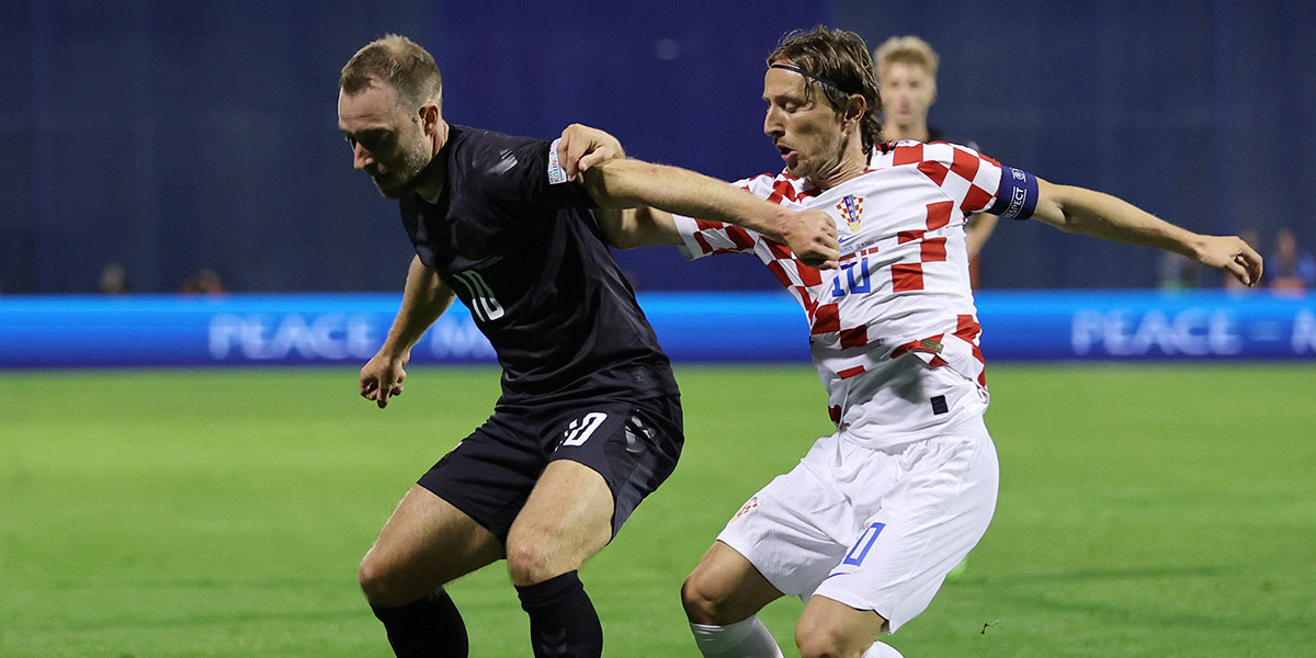Сборная Хорватии обыграла команду Дании, Франция победила Австрию в футбольной Лиге наций