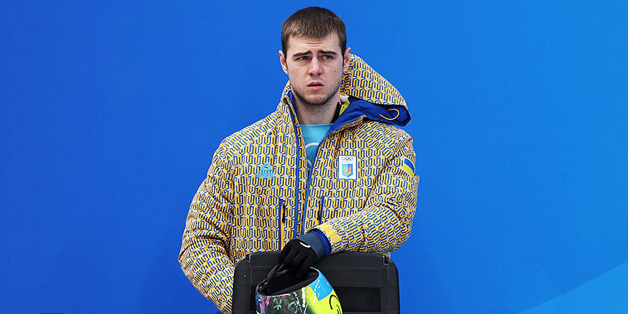 Украинский скелетонист Гераскевич выступил с политическим заявлением во время Олимпиады. Видео