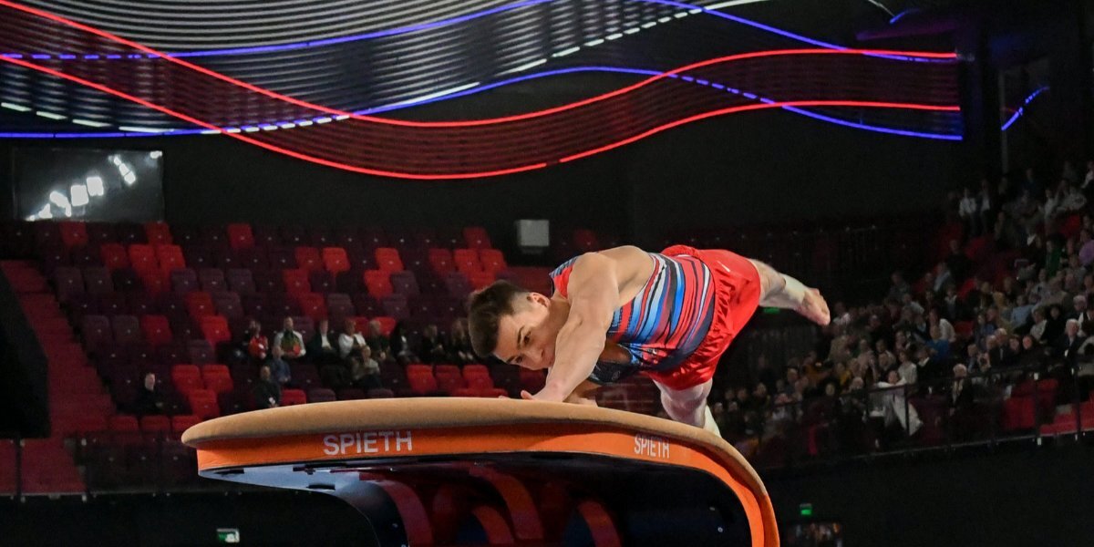 Нагорный победил в опорном прыжке на чемпионате России по спортивной гимнастике