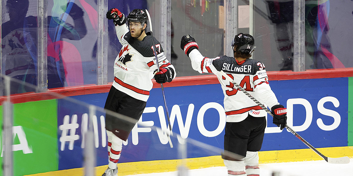 Канада обыграла Словакию на чемпионате мира по хоккею 2022