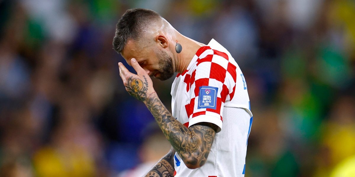 Хорватия — Бразилия — 0:1. Оршич заменил Брозовича на 114-й минуте матча ЧМ-2022