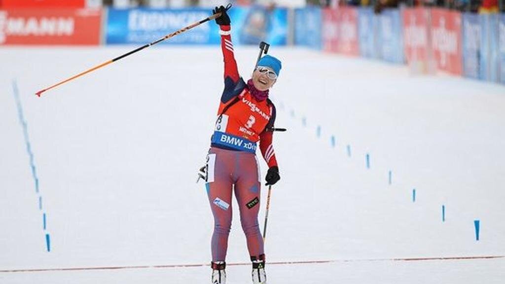 Юрлова победила в масс-старте на чемпионате России