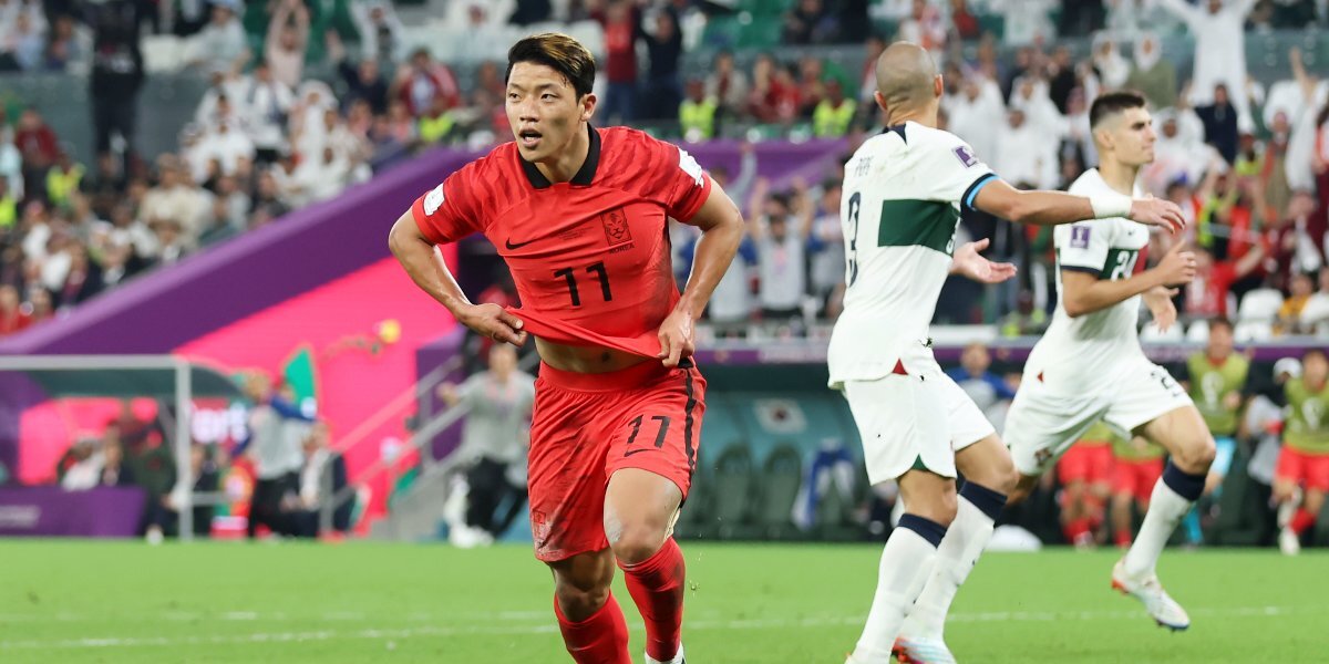 Южная Корея — Португалия — 2:1: Хван Хи-Чан на 90+1 минуте вывел вперед корейцев в матче ЧМ-2022. Видео