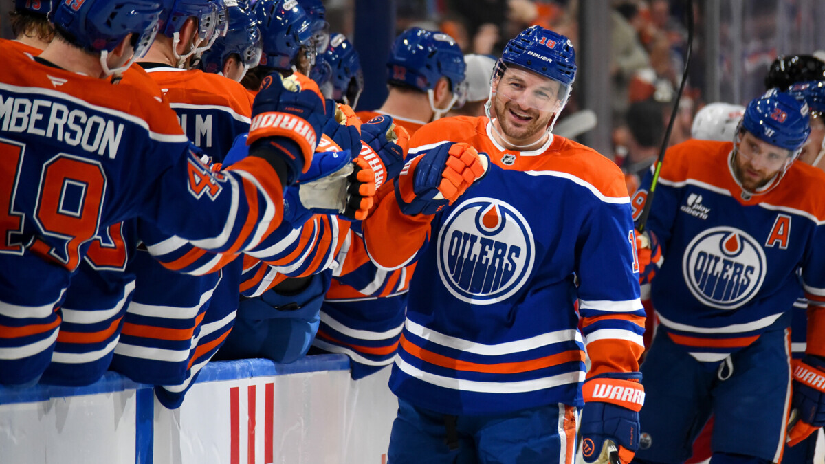 Хет‑трик Хаймена и ассистентский покер Макдэвида принесли «Эдмонтону» победу над «Детройтом»