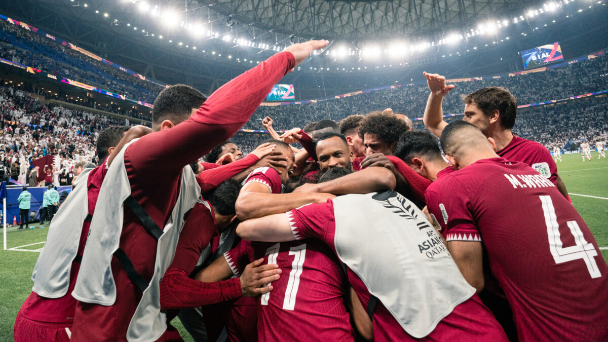 Сборная Катара второй раз подряд выиграла Кубок Азии, одержав победу над командой Иордании