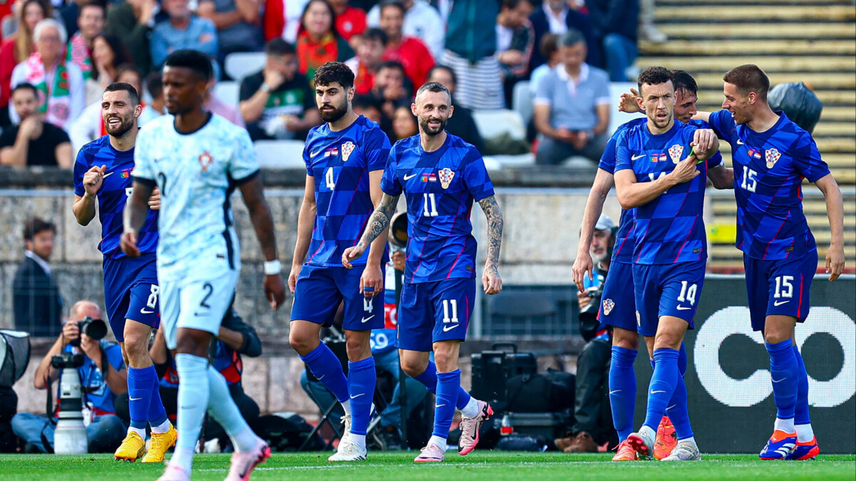 Сборная Хорватии победила команду Португалии в товарищеском матче