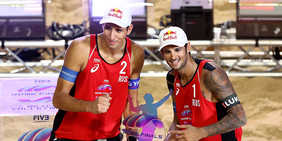 Стояновский и Красильников выиграли чемпионат России по пляжному волейболу
