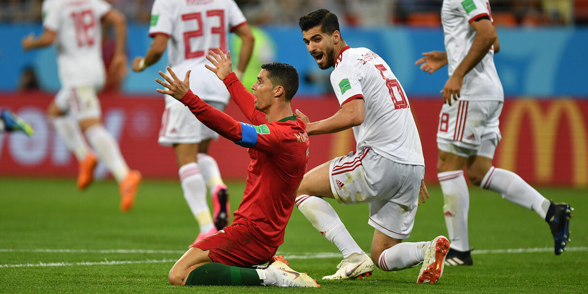 Португалия упускает победу в группе на последних минутах матча против Ирана. 1:1. Голы и лучшие моменты