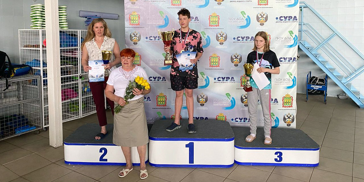 В Пензенской области прошли детские соревнования по плаванию