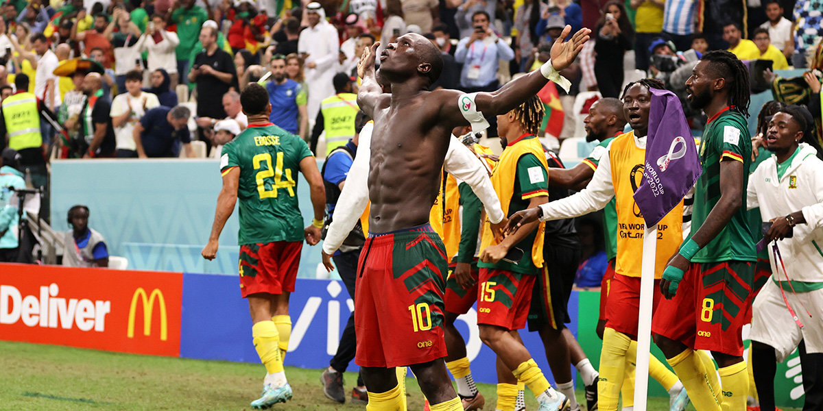 «Ради такого живем в футболе» — игрок сборной Камеруна Ондуа о победе над Бразилией на ЧМ-2022