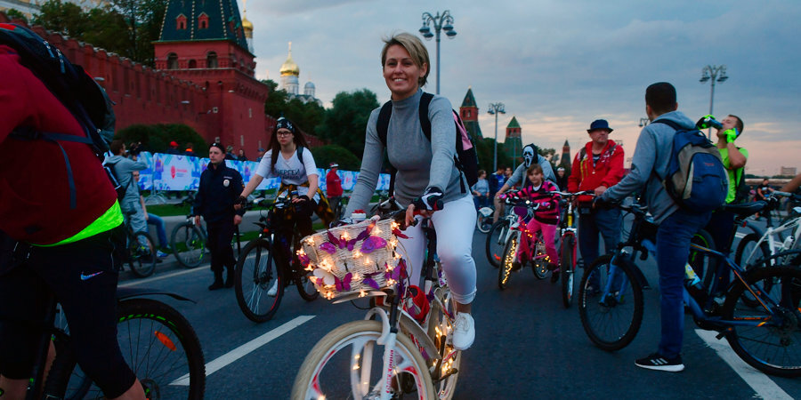 В Москве велосипедисты обновили рекорд Гиннесса. Как это было