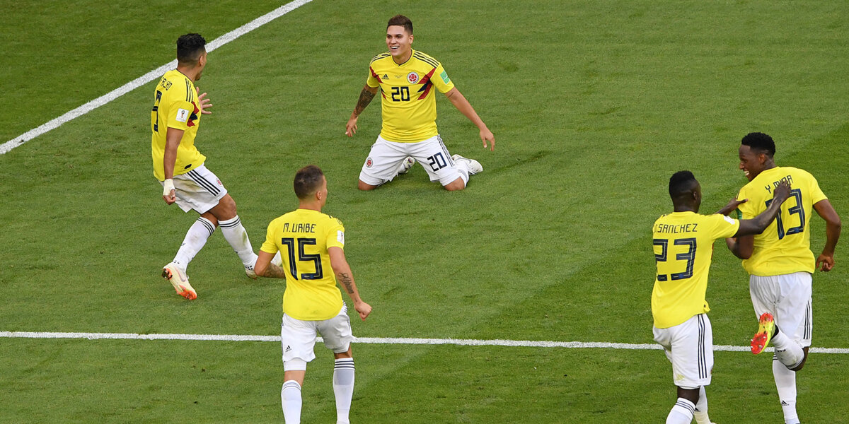 Колумбия победила Сенегал и вышла в плей-офф с первого места