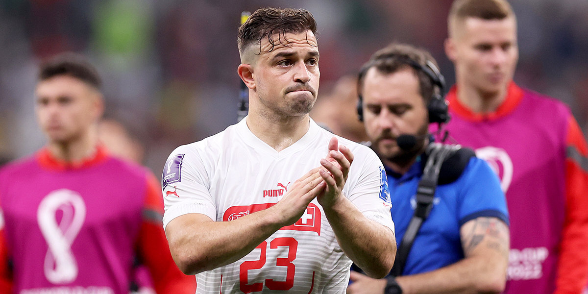Хавбек сборной Швейцарии Шакири извинился за разгромное поражение от Португалии в матче ЧМ-2022