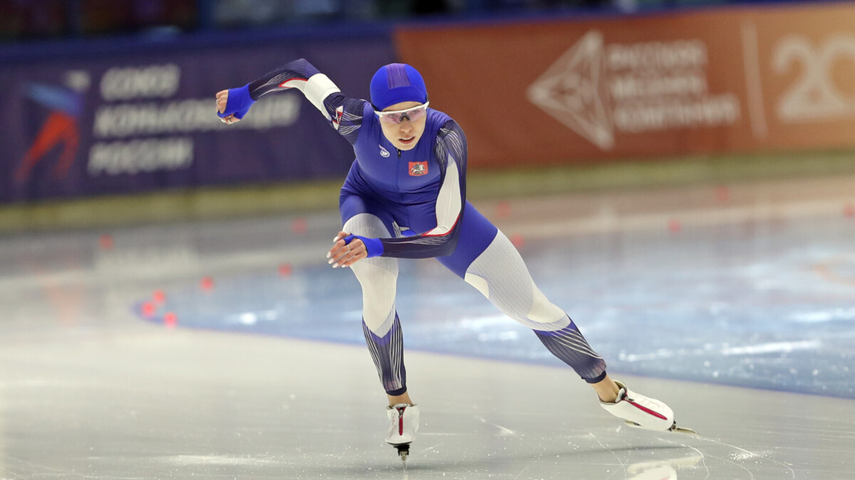 Команда Москвы выиграла соревнования по конькобежному спорту на Спартакиаде сильнейших
