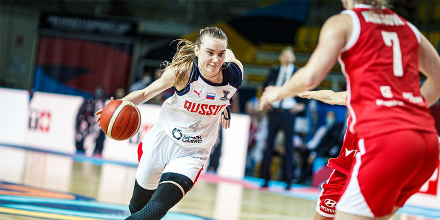 Женская сборная России обыграла Чехию в стартовом матче Евробаскета