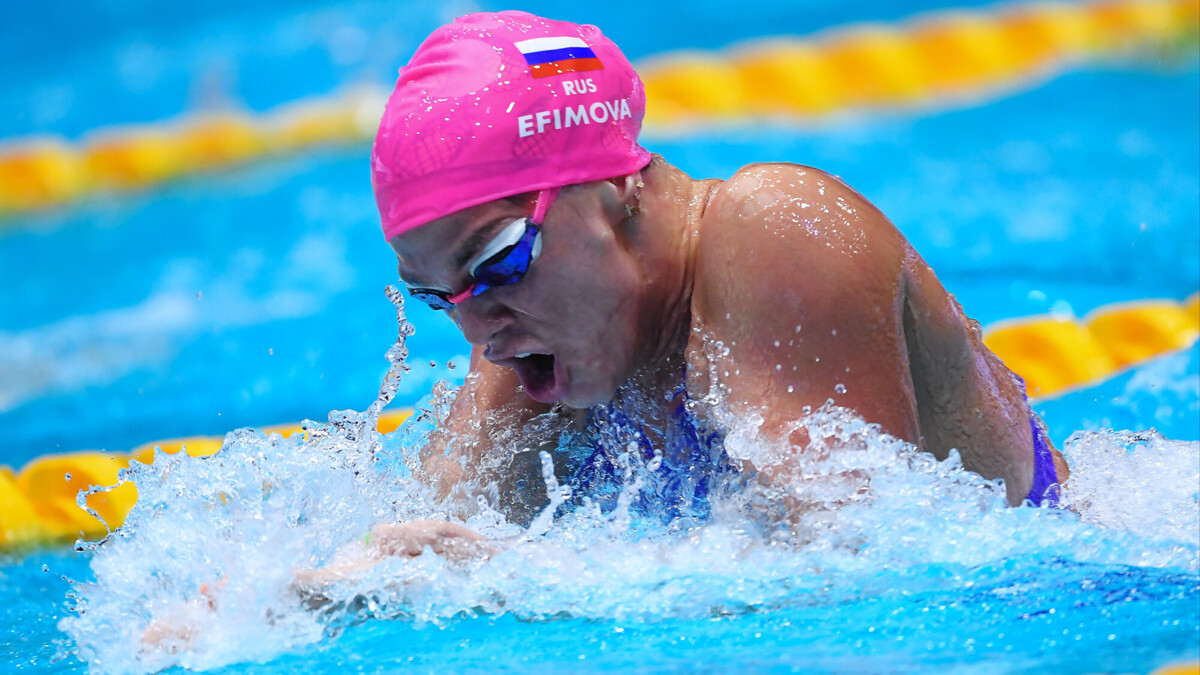 Ефимова — о серебре ЧР на 200 м брассом: «Горжусь собой, вышла и проплыла, зная, что не выиграть»