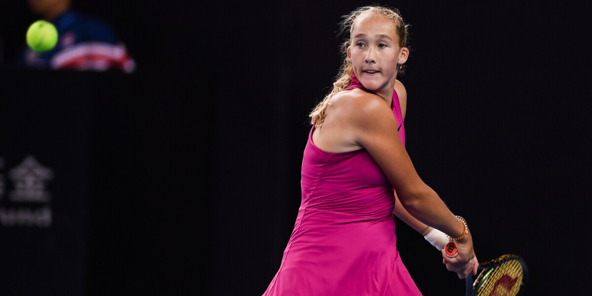 Российская теннисистка Мирра Андреева признана новичком года по версии WTA