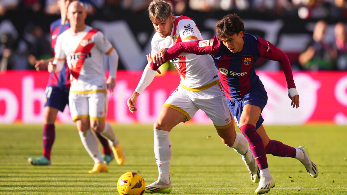 «Барселона» не смогла обыграть «Райо Вальекано» в матче чемпионата Испании по футболу