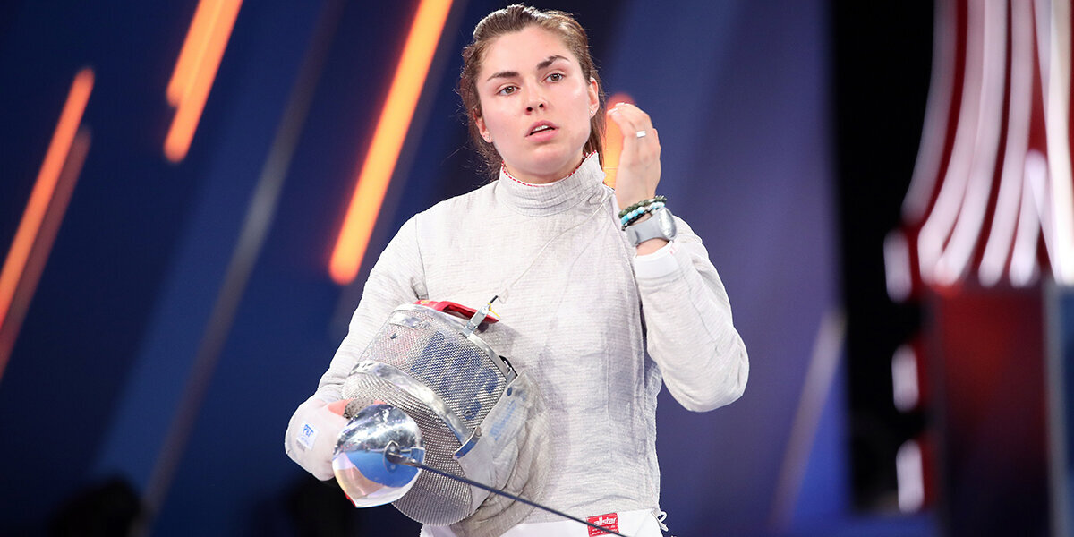 София Позднякова выбыла из борьбы за медали на турнире «Московская сабля»