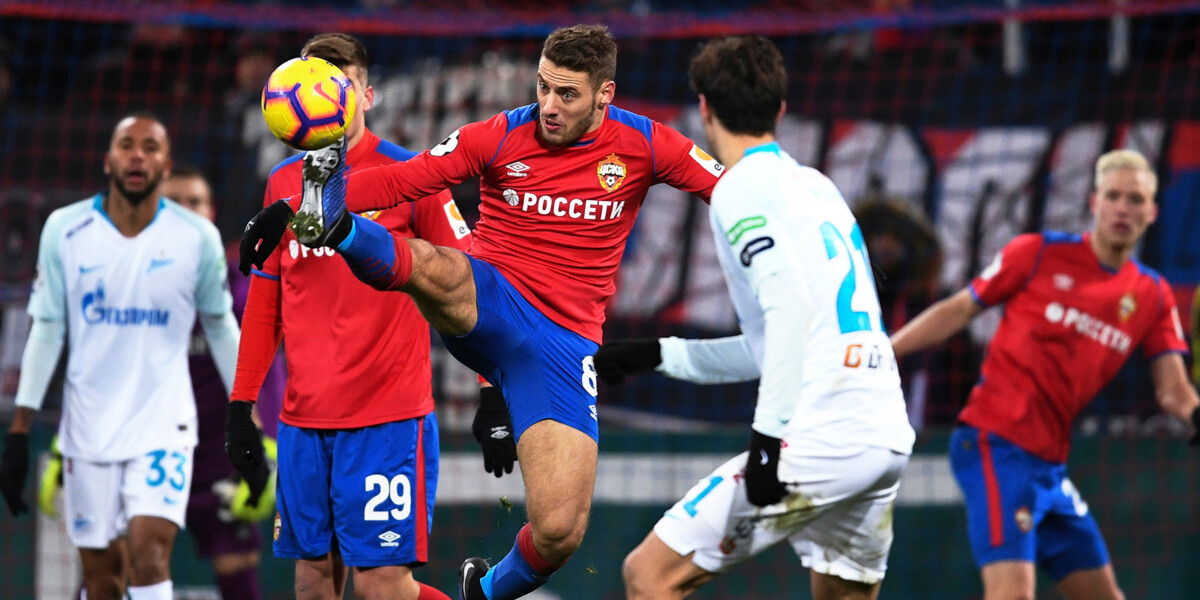ЦСКА предложил высокий прессинг, «Зенит» - звучные имена. Дзичковский - о главном матче тура