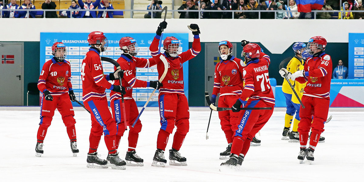 Сборная России выиграла Кубок Енисейской Сибири по хоккею с мячом