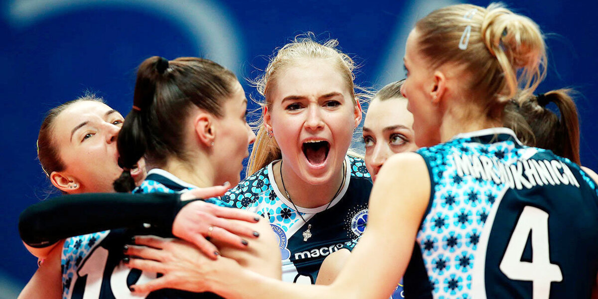 Волейболистки «Динамо-Ак Барса» во второй раз подряд стали обладателями Кубка России