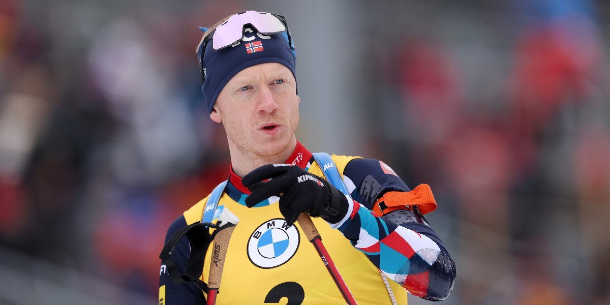 Норвежец Йоханнес Бе выиграл в гонке преследования на ЧМ по биатлону