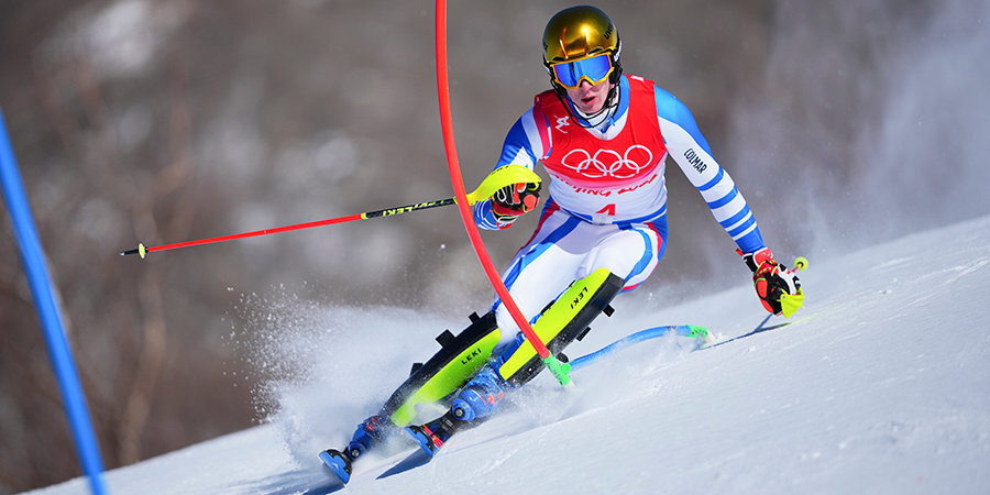 Французский горнолыжник Ноэль стал олимпийским чемпионом в слаломе