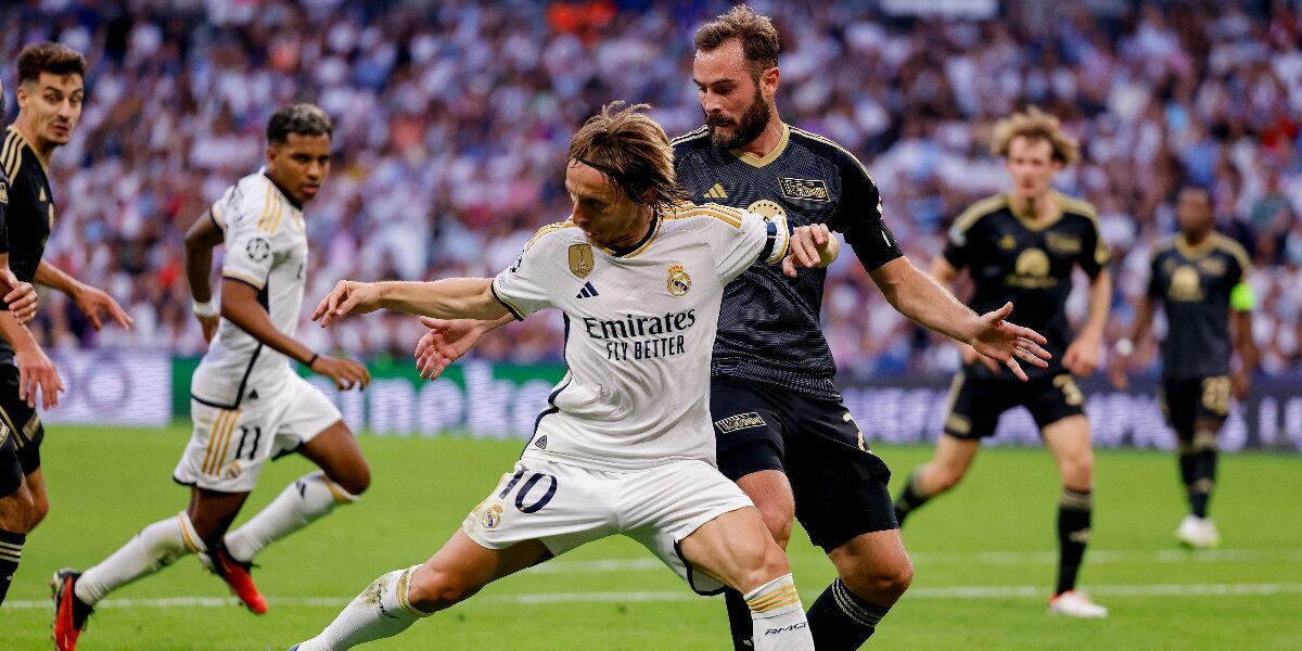 «Реал» обыграл «Унион» в домашнем матче Лиги чемпионов благодаря голу Беллингема в конце игры