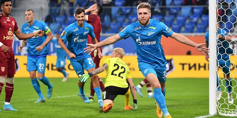 Сергеев пяткой забил на 92-й и принес «Зениту» победу над «Рубином». Лучшие моменты