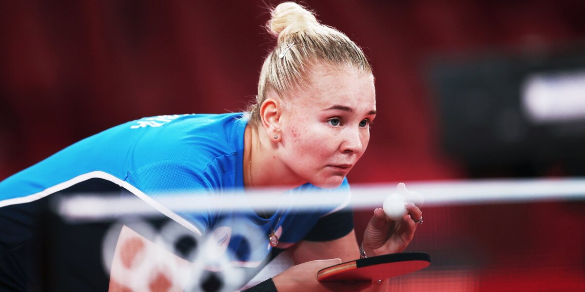 Россиянка Носкова одержала победу на старте турнира по настольному теннису на Олимпиаде