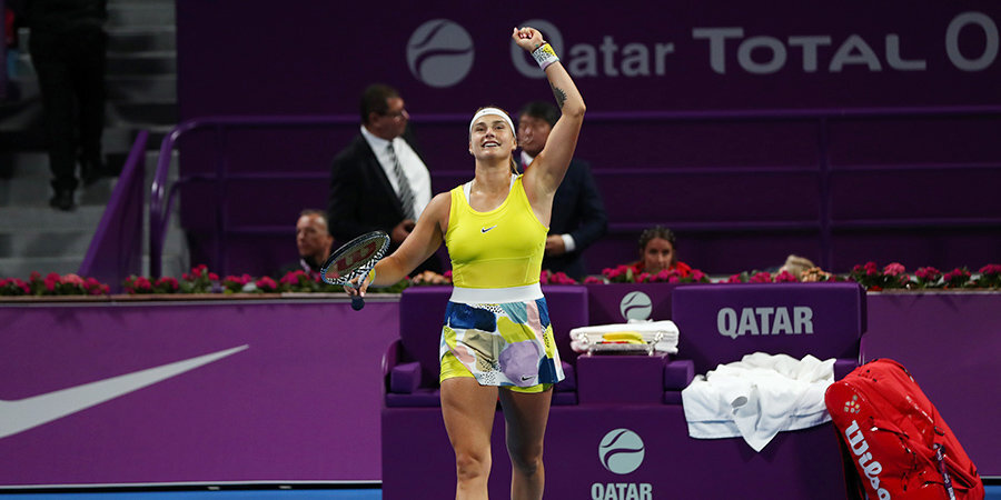 Соболенко стала победительницей турнира в Дохе, обыграв в финале Квитову