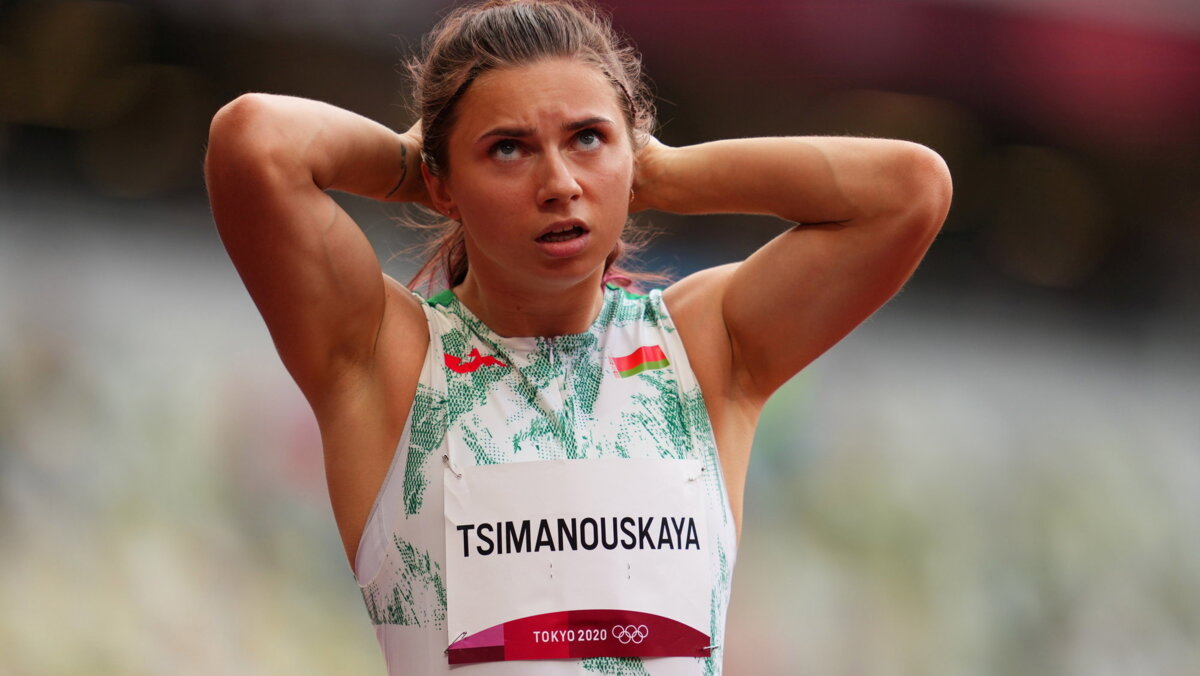 Тимановская впервые вышла на старт после скандала на Олимпиаде