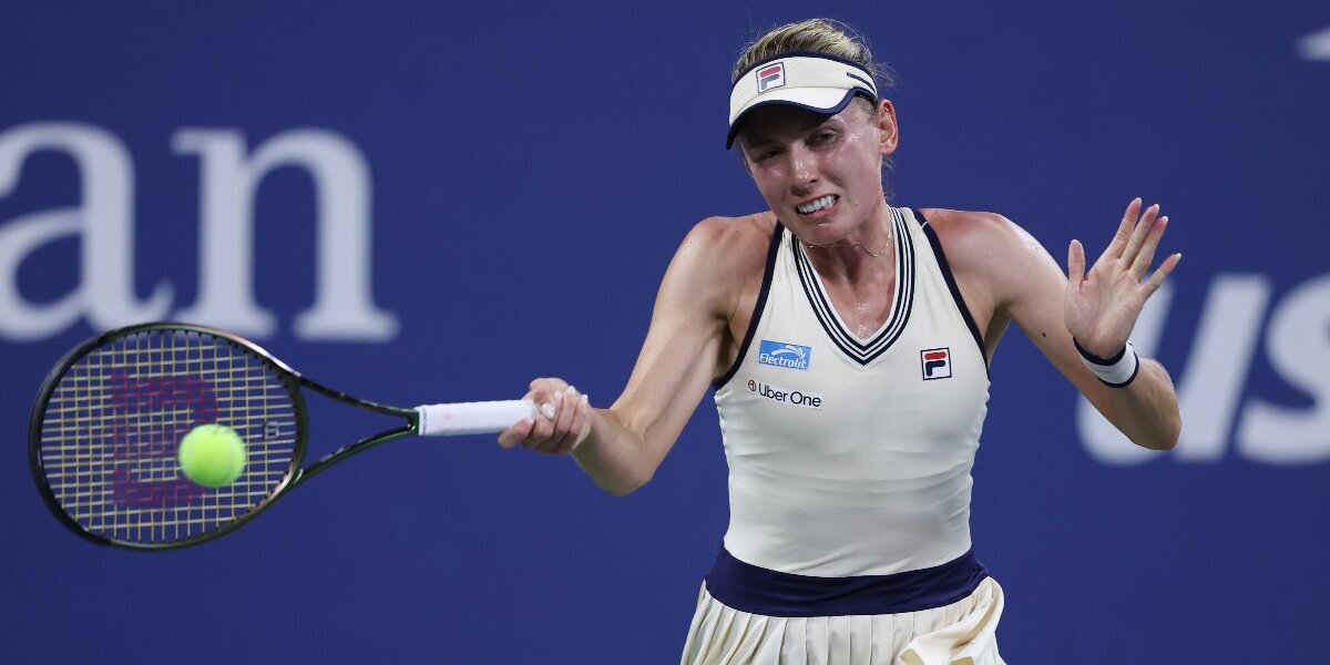 Александрова не смогла пройти в 1/8 финала US Open, проиграв Вондроушовой