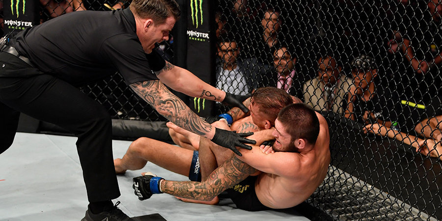 Порье показал повреждения после боя с Нурмагомедовым. Главные фото после UFC 242