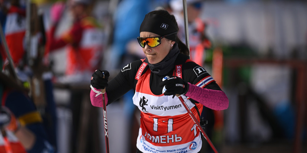 Биатлонистка Юрлова-Перхт поделилась эмоциями от старта на ЧР после двухлетнего перерыва в карьере