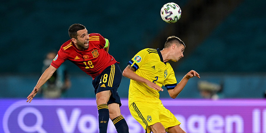 Испания и Швеция сыграли вничью на чемпионате Европы