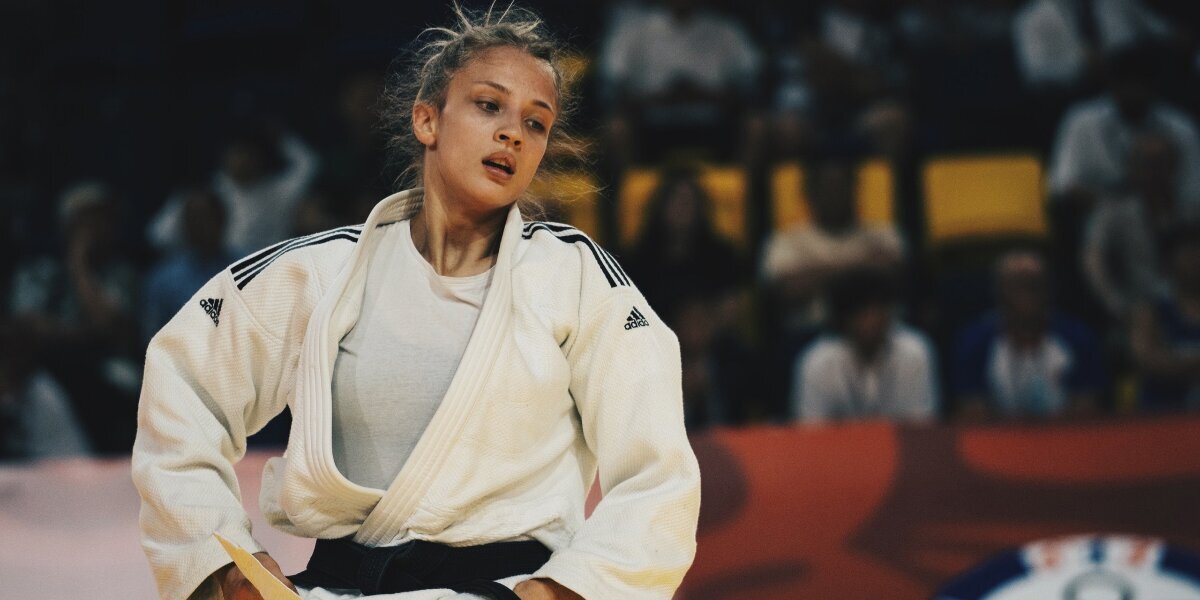 Российская дзюдоистка Галицкая заявила, что очень рада впервые выиграть медаль на взрослом турнире