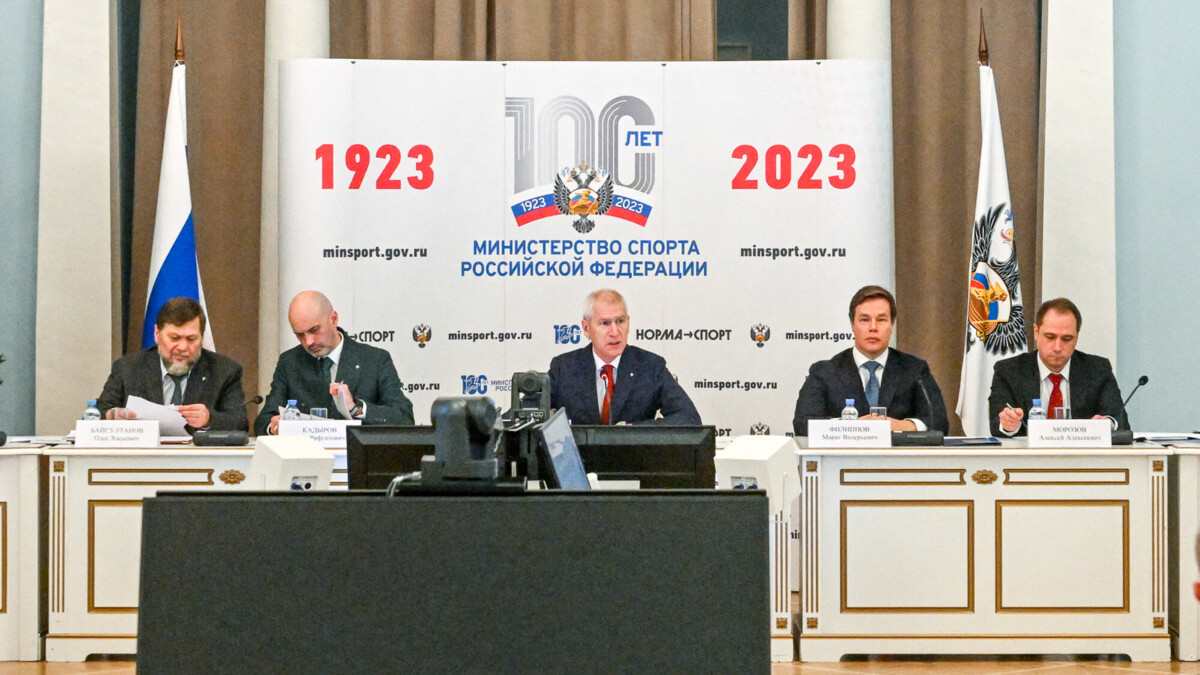 Матыцин рассказал о задачах министерства спорта на 2024 год