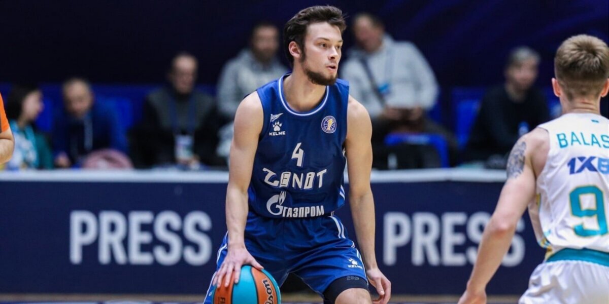 Баскетболист Топтунов перешел из «Зенита» в «Енисей»