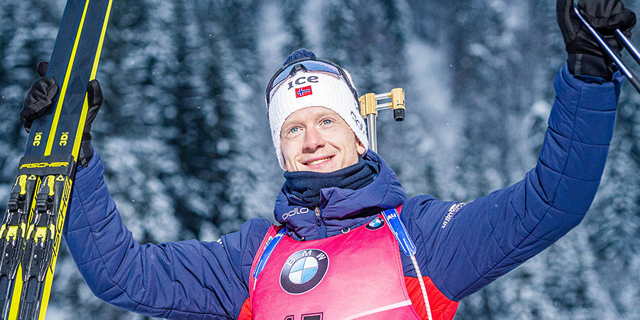 Йоханнес Бё выиграл золото масс-старта в Антхольце, россияне — в числе последних
