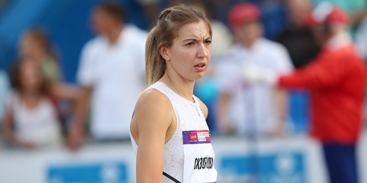 Белоруска Скворцова о победе на ЧР: «Настороженно следила за прыжками Соколовой. Она опытная прыгунья, у нее есть чему поучиться»