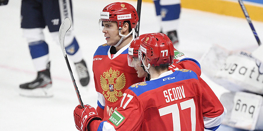 Россия обыграла Финляндию на старте Кубка Карьяла