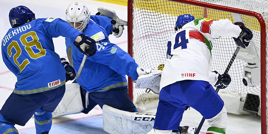 Казахстан закончил чемпионат мира по хоккею 2022 победой над Италией