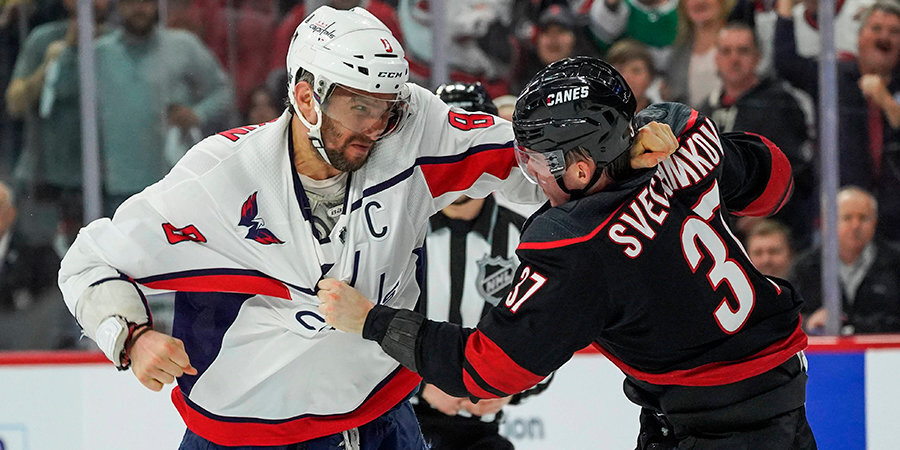 Аномальный день в НХЛ: Овечкин нокаутировал Свечникова, но это не спасло «Вашингтон» от позора