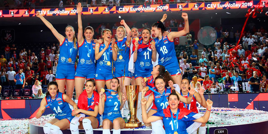 Сборная Сербии на тай-брейке стала чемпионом Европы, Италия — бронзовый призер