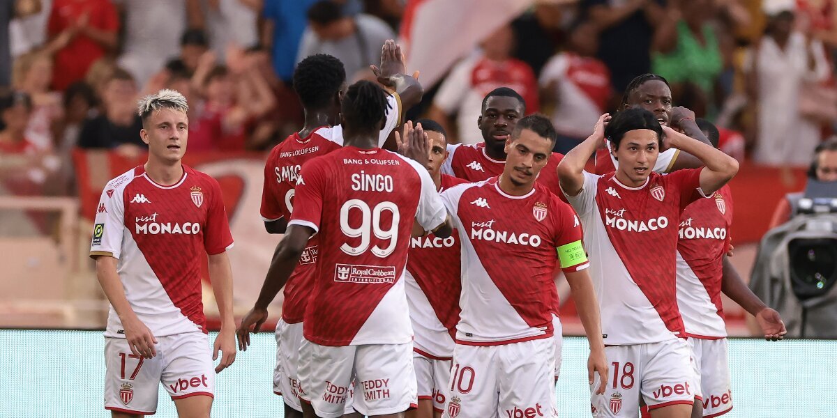 «Монако» Головина разгромил «Страсбур» в матче второго тура чемпионата Франции